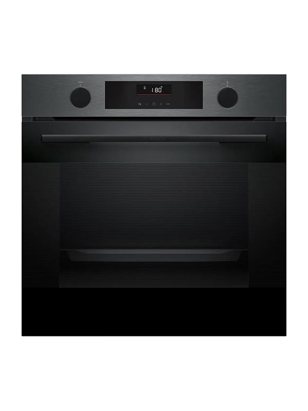 Bosch HUA736EG0T Buhar Destekli Ankastre Fırın 60 x 60 cm Siyah, Inox