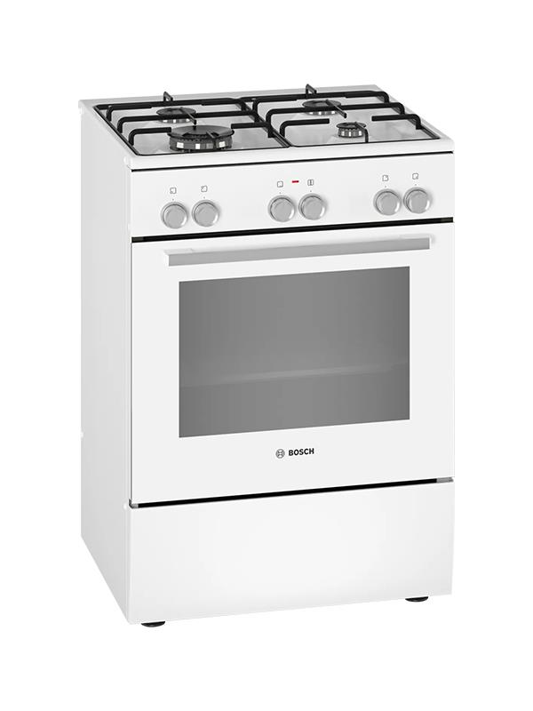 Bosch HXA090H21T Gazlı/Elektrikli Solo Fırın, Beyaz