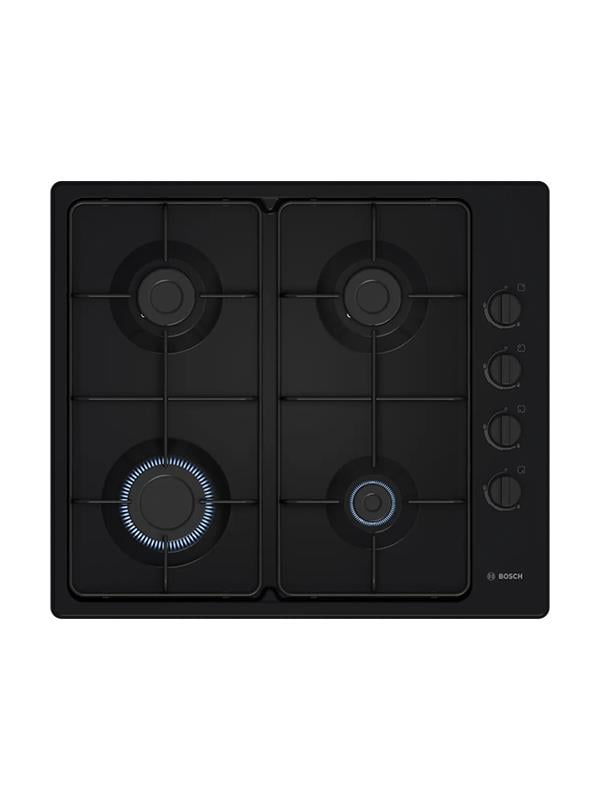 Bosch PBP6C6K80O  Gazlı Ocak 60 cm Emaye, Siyah