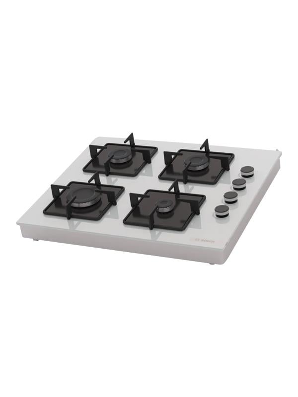 Bosch POP0C2P30O 60 cm Cam Set Üstü Gazlı Ocak Beyaz