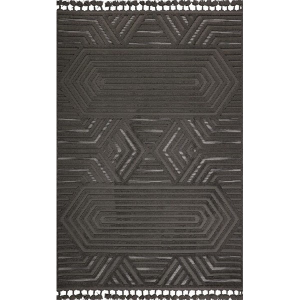 Gümüşsuyu Deco Alvin 12619 Antrasit Dekoratif Halı