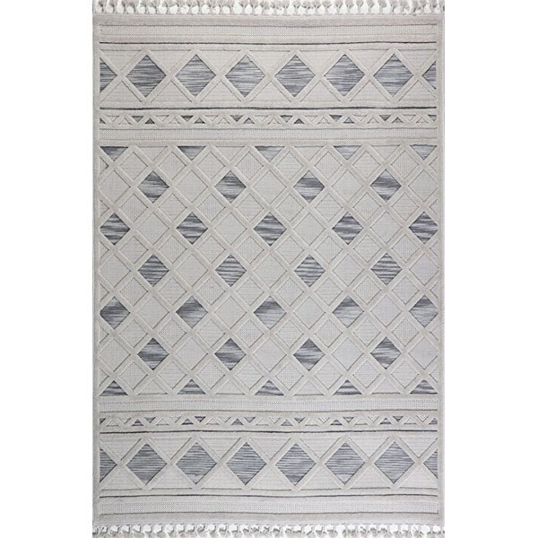 Gümüşsuyu Deco Alvin 12731 Gri Dekoratif Halı