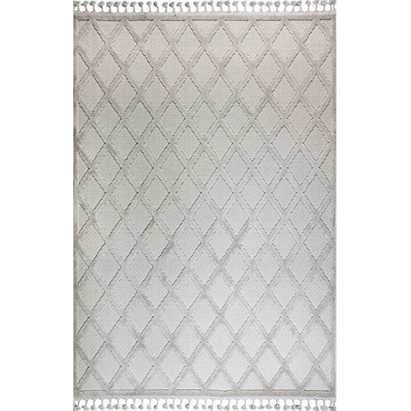Gümüşsuyu Deco Alvin 12763 Gri Dekoratif Halı