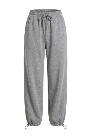 Baggy Stoper Paça Eşofman - Gri GRİ