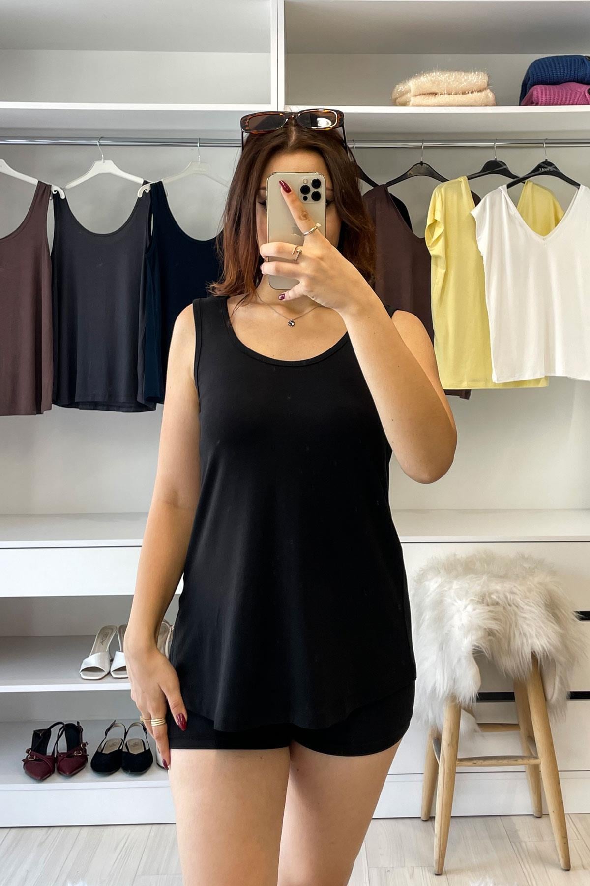 Basic Undershirt - Siyah SİYAH