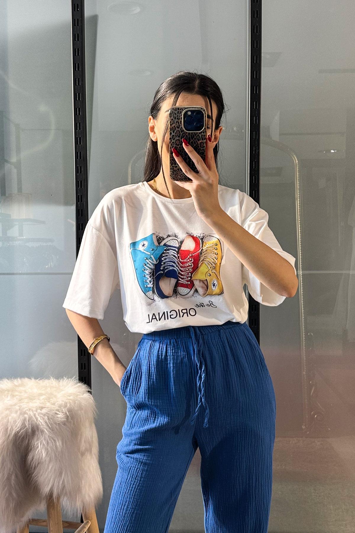 Converse Bask l T sh rt Ekru