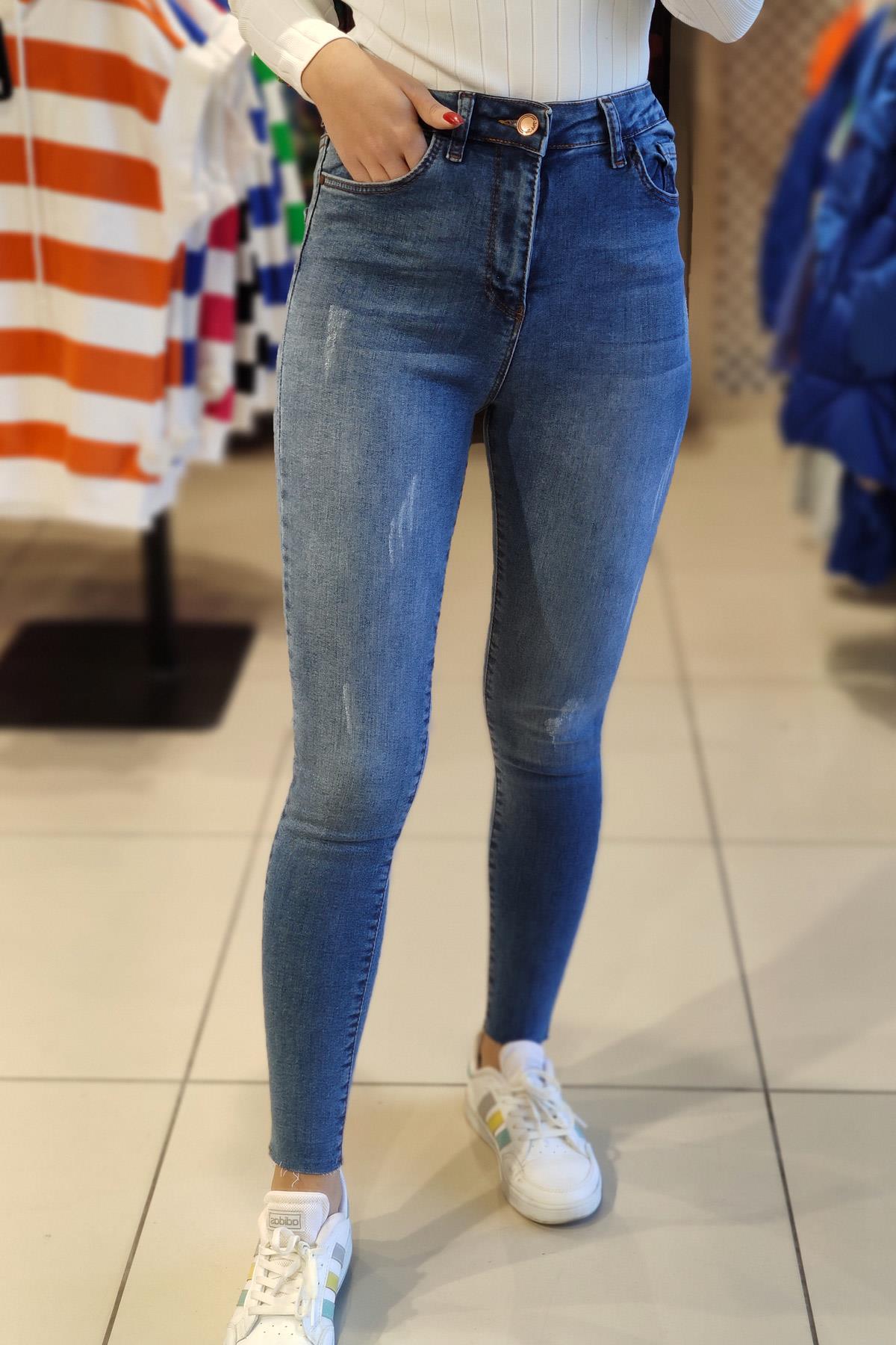 SKINNY JEAN PANTOLON MAVİ