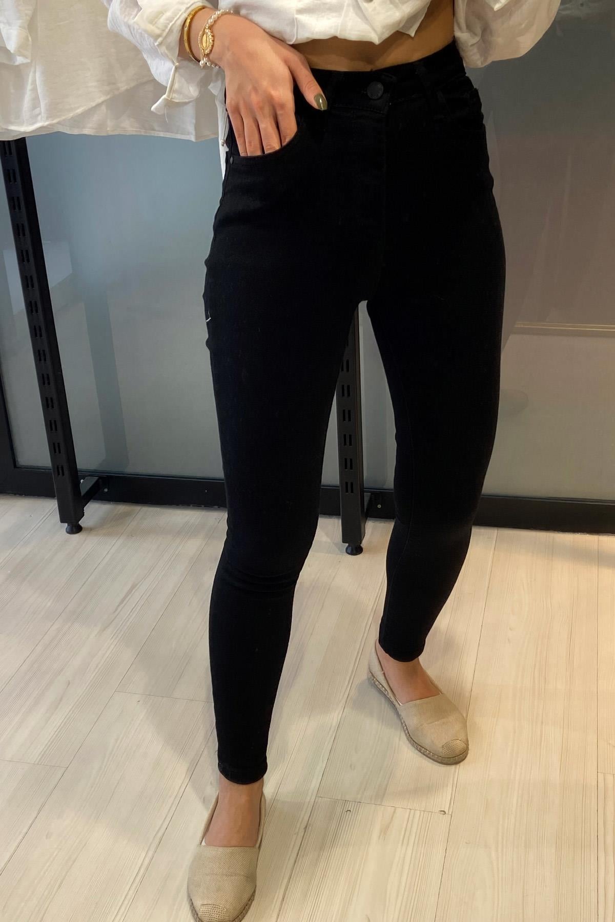 SKINNY JEAN - SİYAH SİYAH