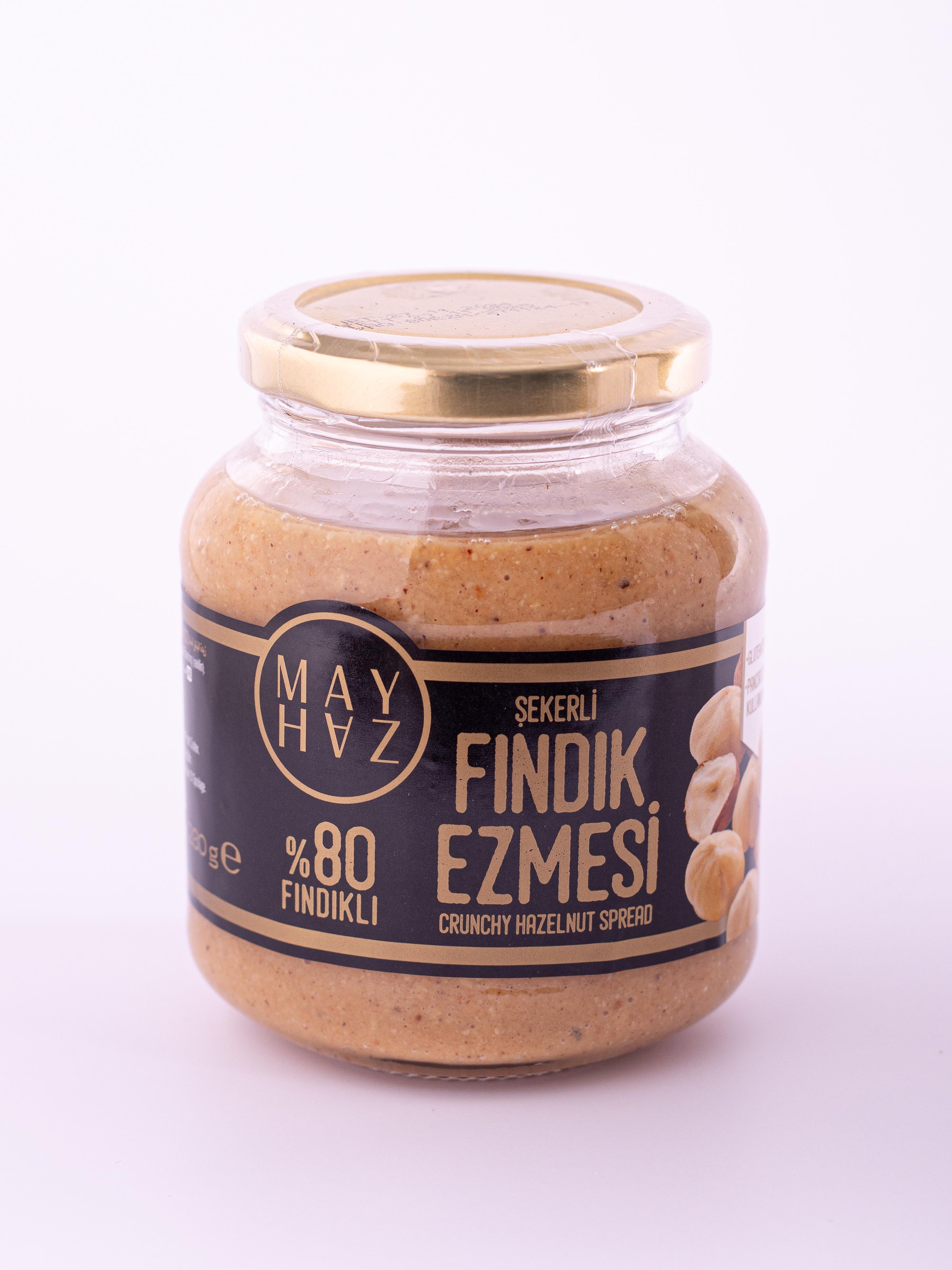 %80 Fındıklı Fındık Ezmesi (Şekerli) 280 Gr.