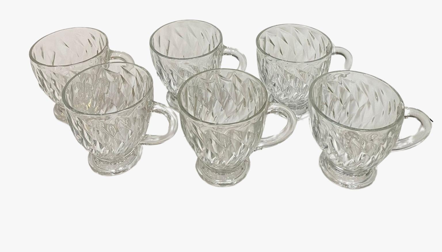 KRD Moon Tea Mug 6lı bardak