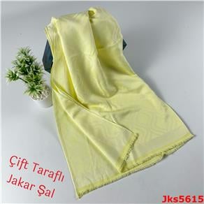 U-035 Çift Taraflı Jakarlı Şal