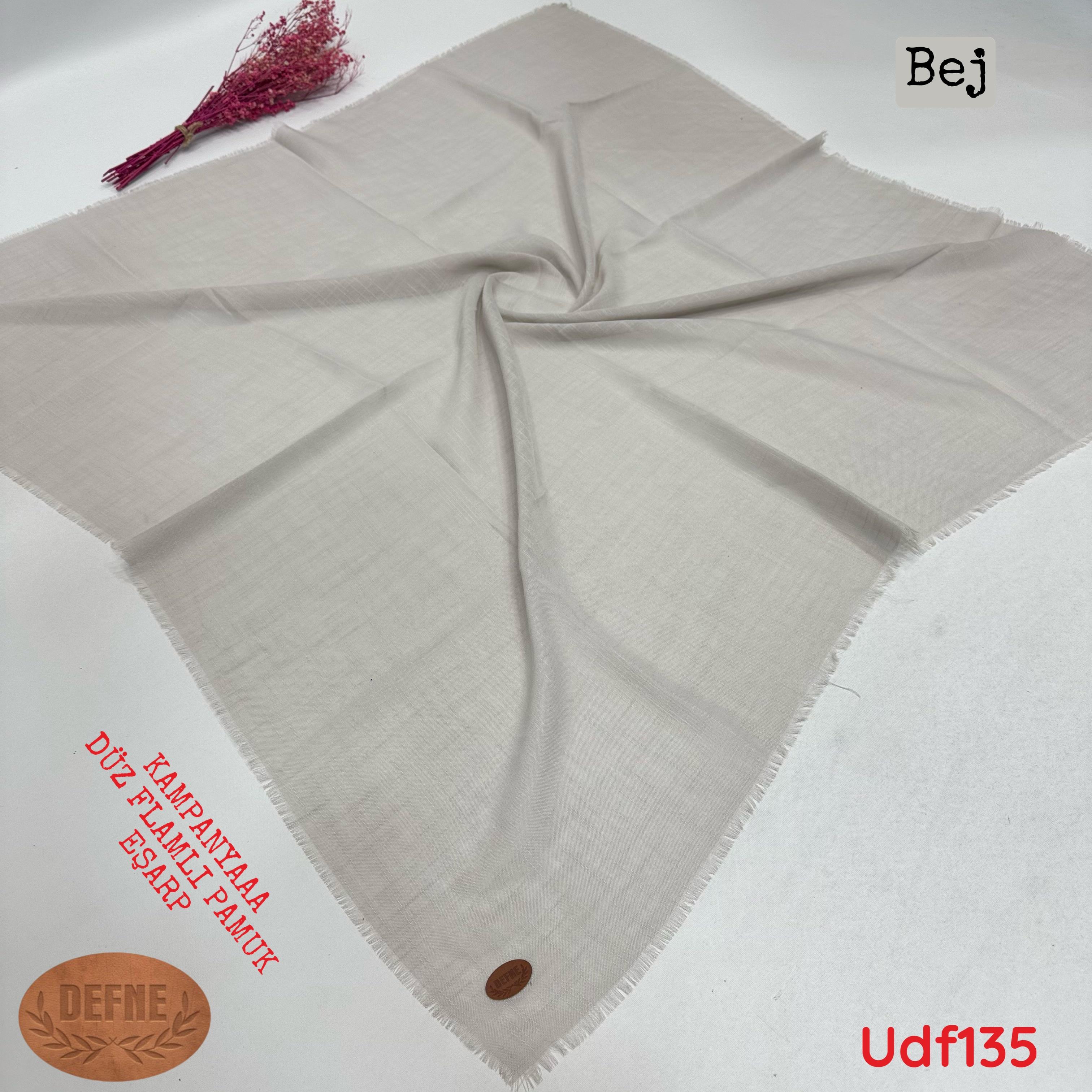 A-0008  Kampanya Düz Flamlı Eşarp