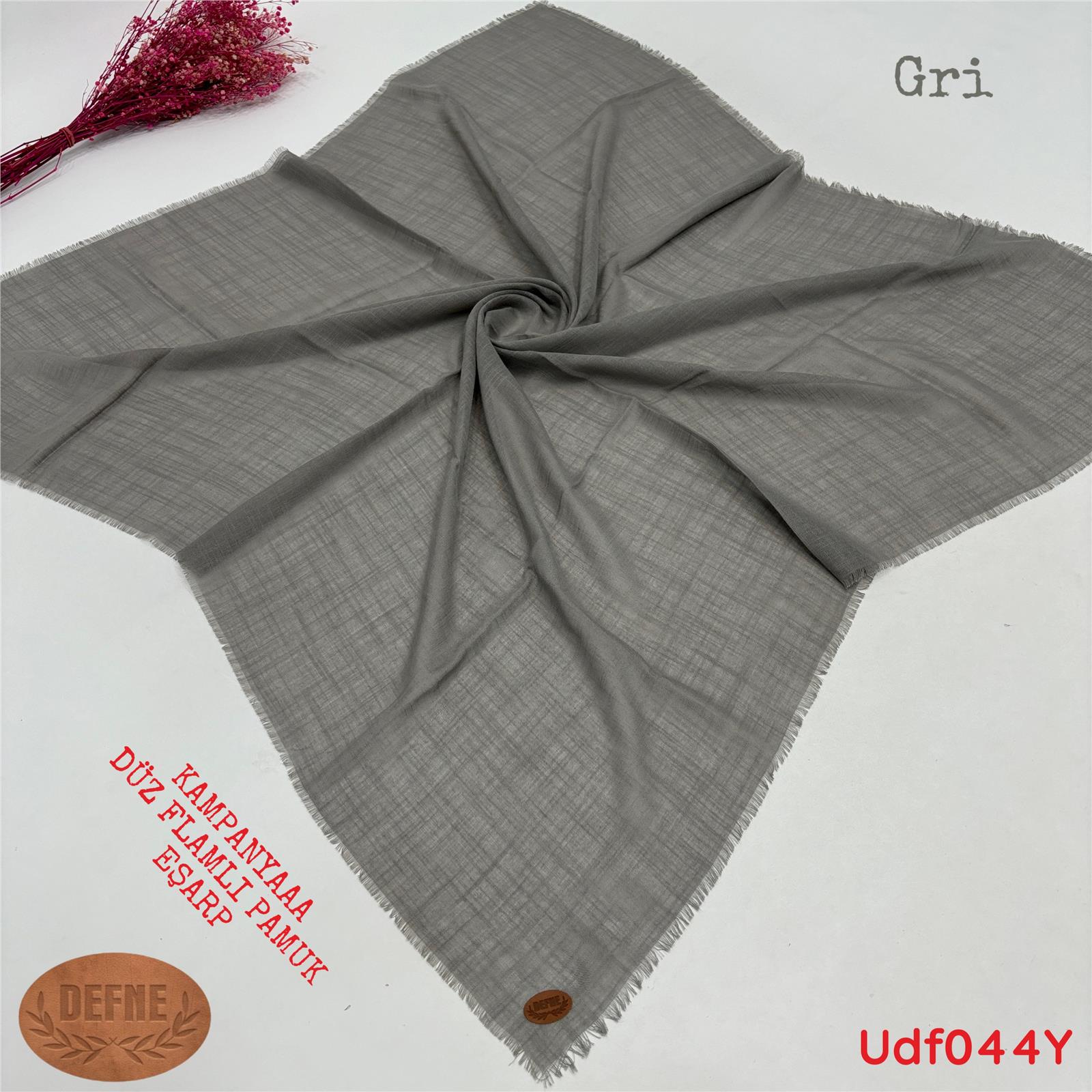 A-0009 Kampanya Düz Flamlı Eşarp