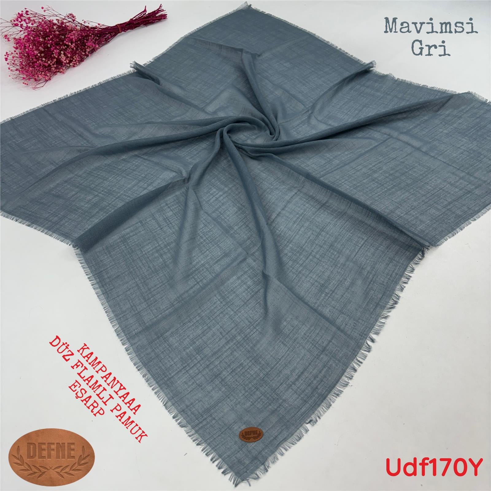A-0052  Kampanya Düz Flamlı Eşarp