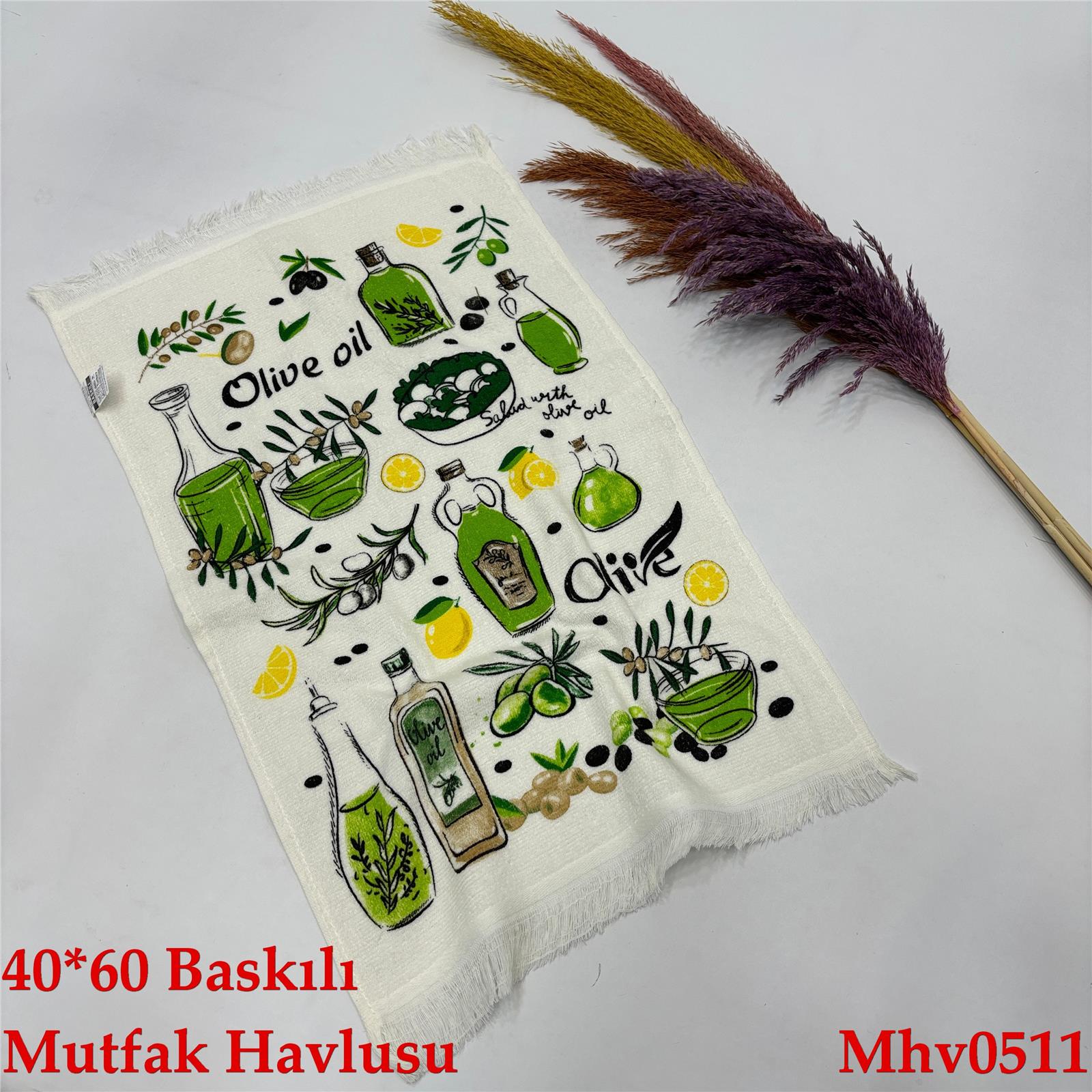 B-537 40*60 Baskılı Mutfak Havlusu
