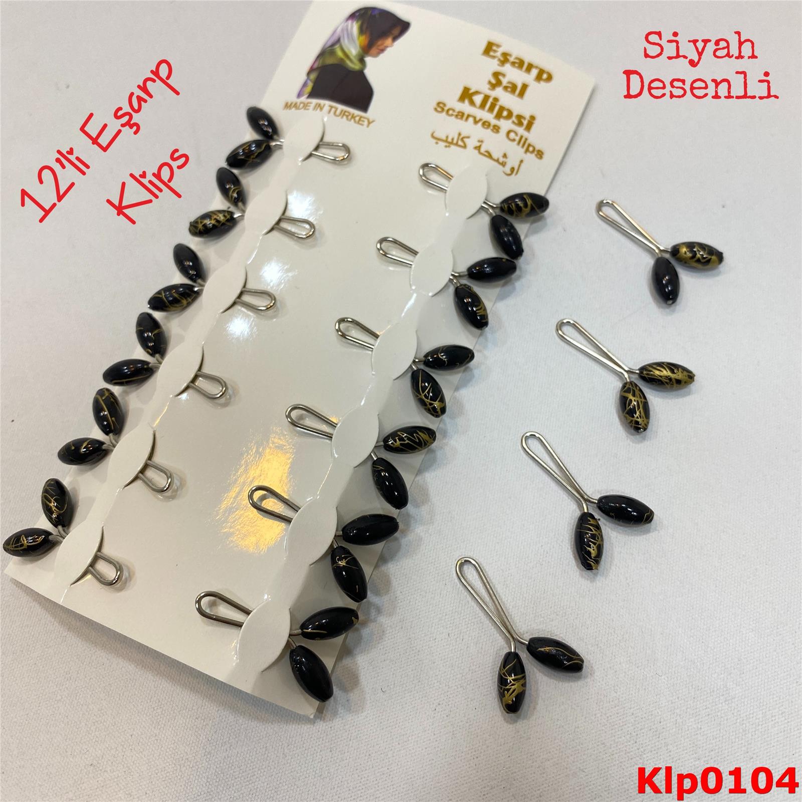 12 Adet Klips
