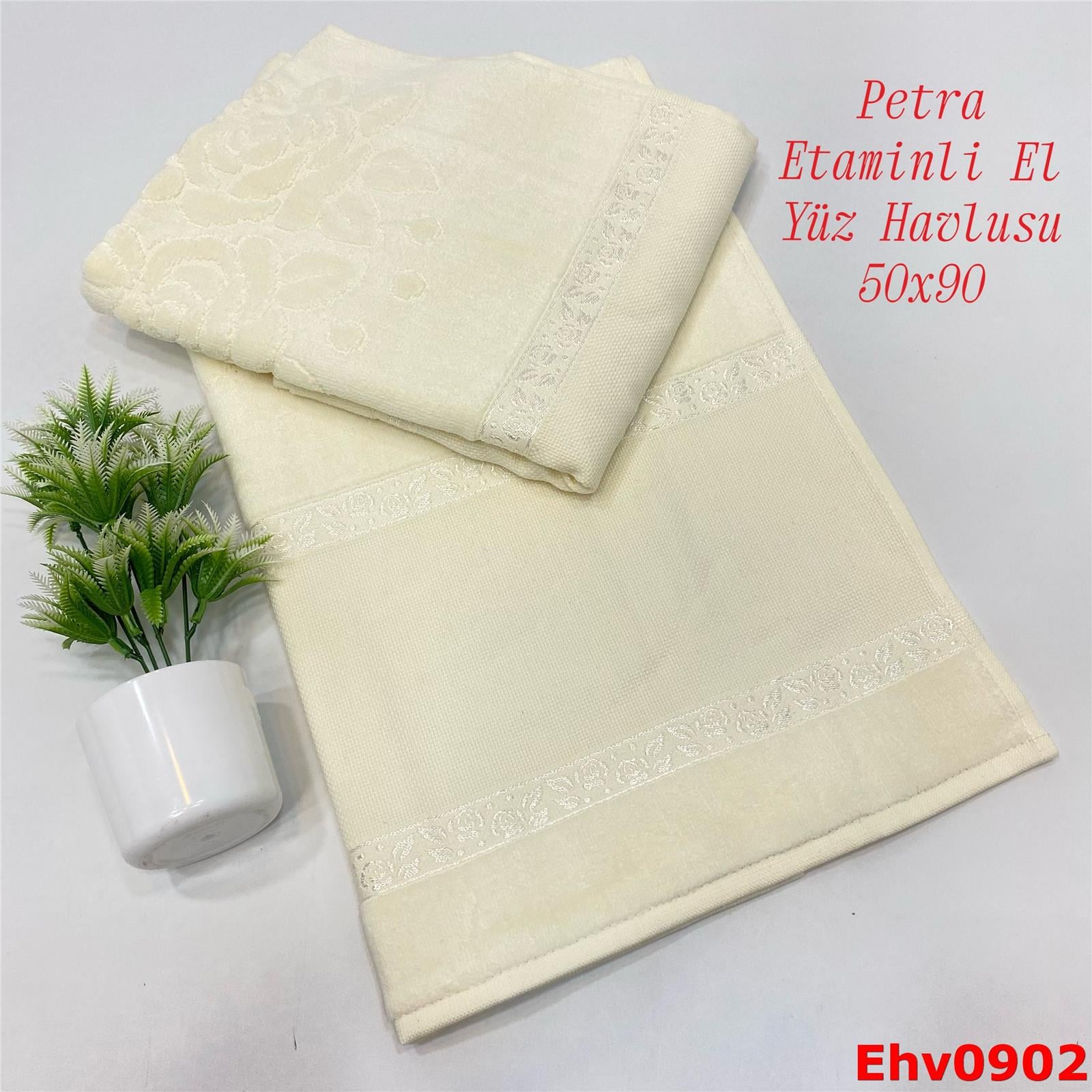 UB-153 50*90 Petra Etaminli El Yüz Havlusu