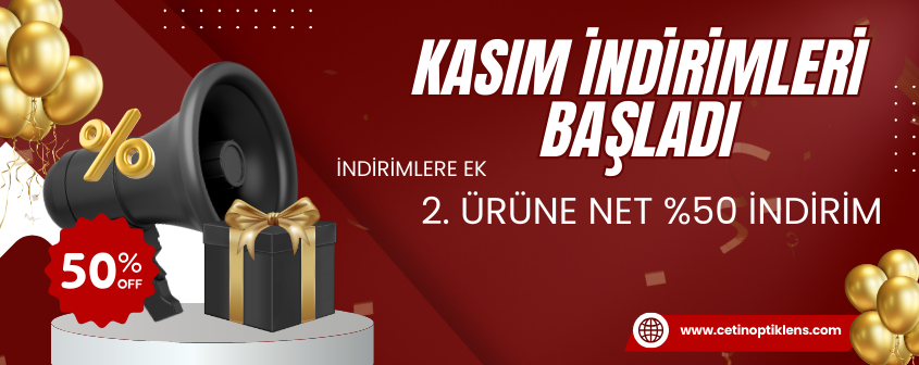 2. ürüne %50 indirim