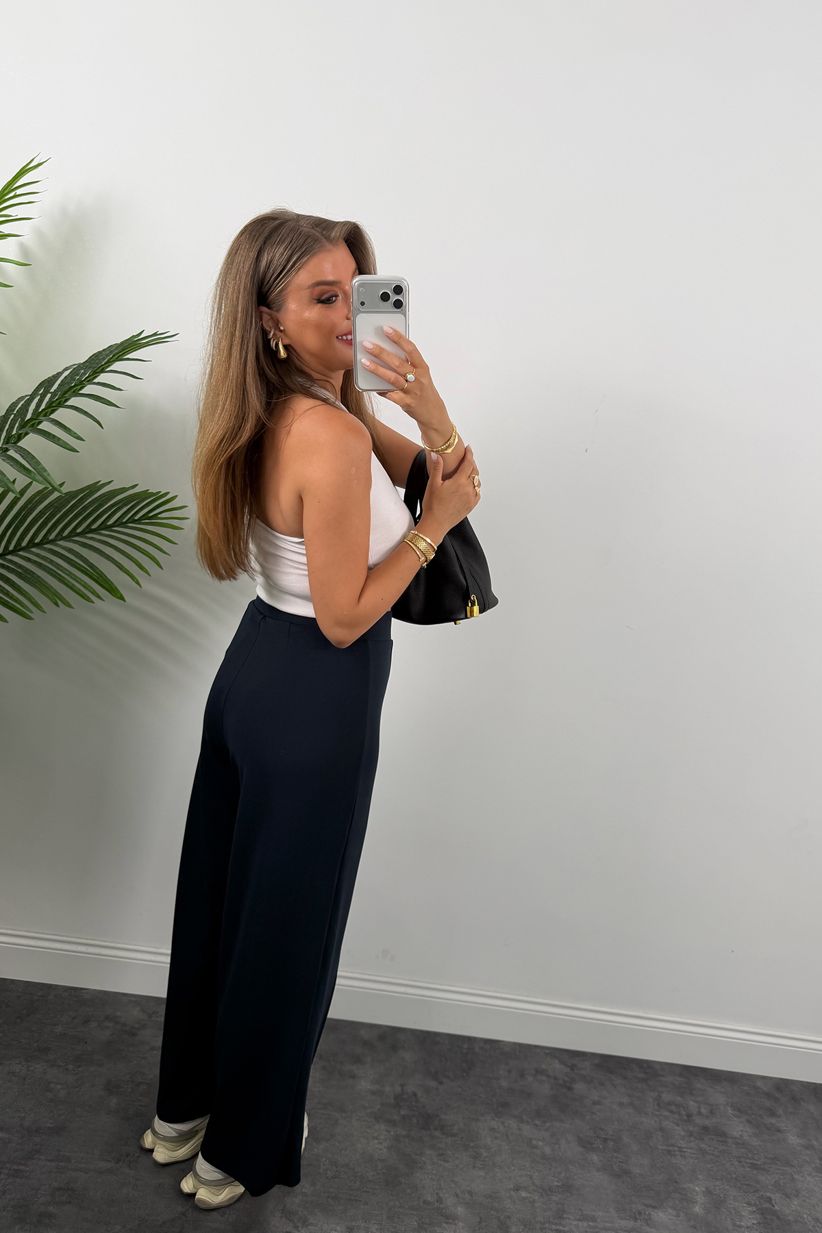 1. Sınıf Kalite İthal Model Kumaş Likralı Pantolon Antrasit