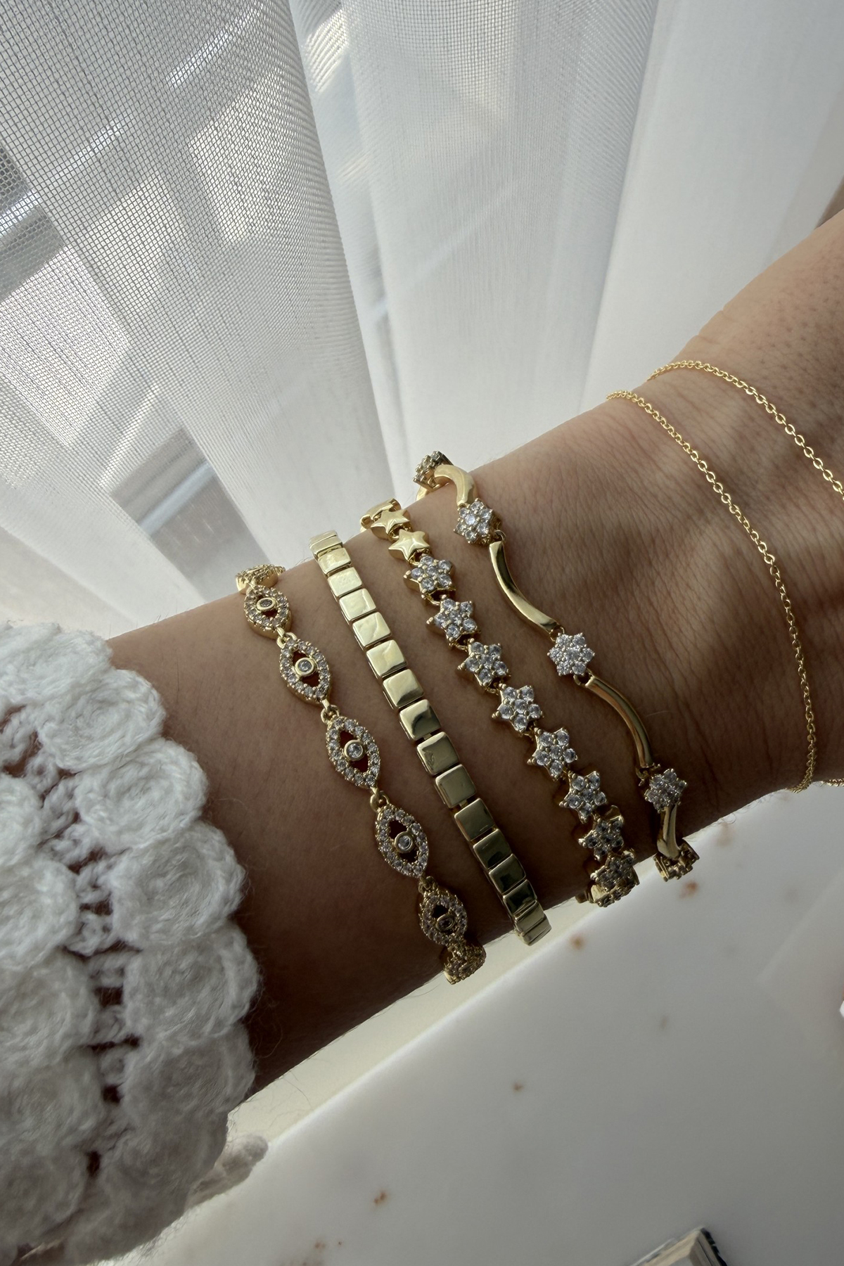 Özel Seri Kare Plaka Bileklik