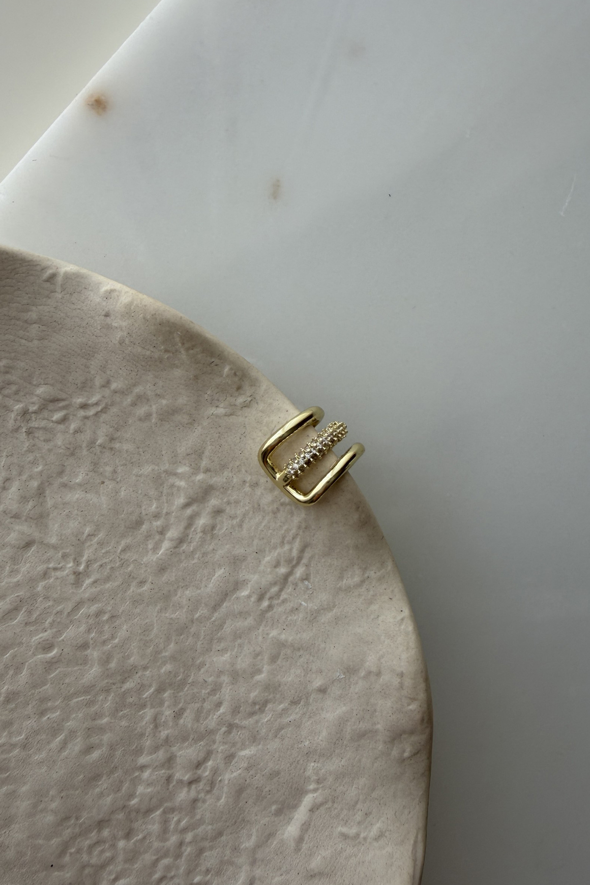 Özel Seri Üç Sıralı Kıkırdak Küpesi