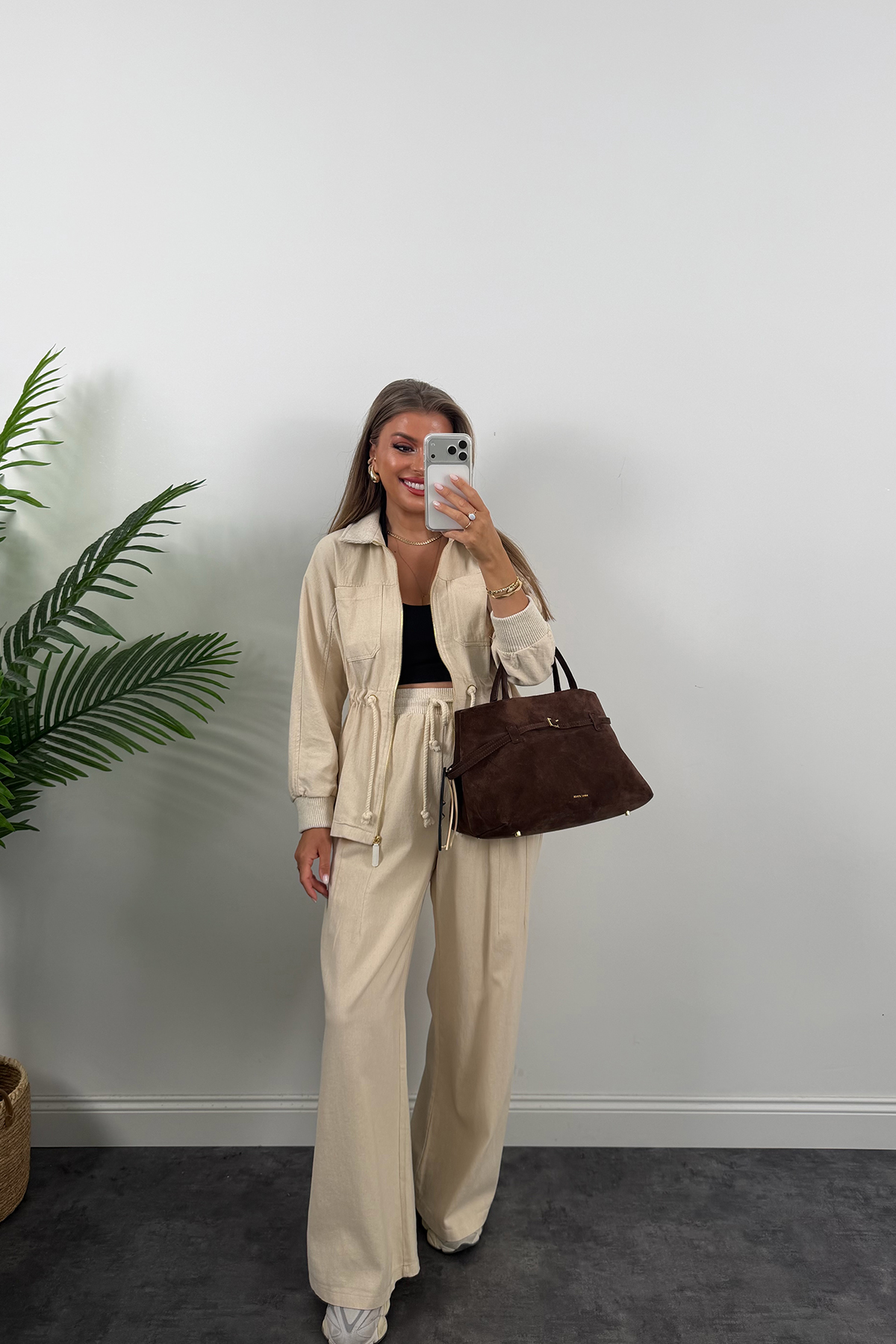 Premium Seri %100 Organik Kumaş Gabardin Ceket Pantolon Takım
