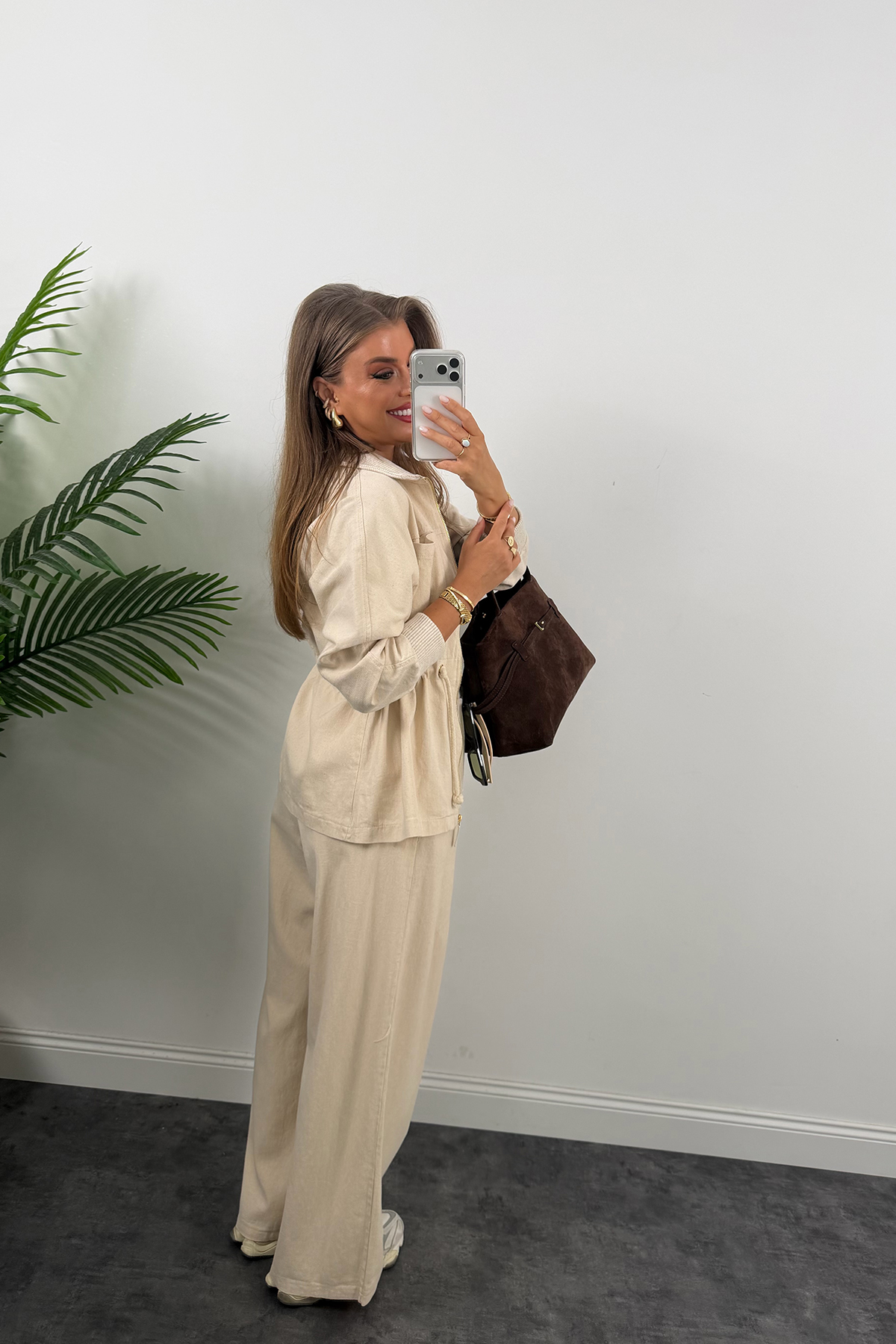 Premium Seri %100 Organik Kumaş Gabardin Ceket Pantolon Takım