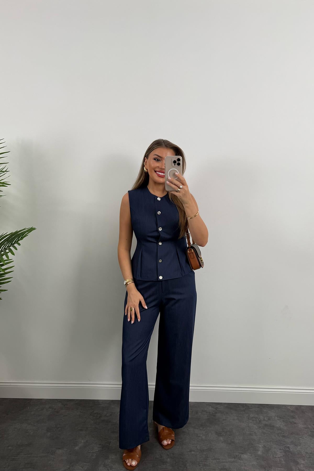 Premium Seri %100 Tensel Jean Takım