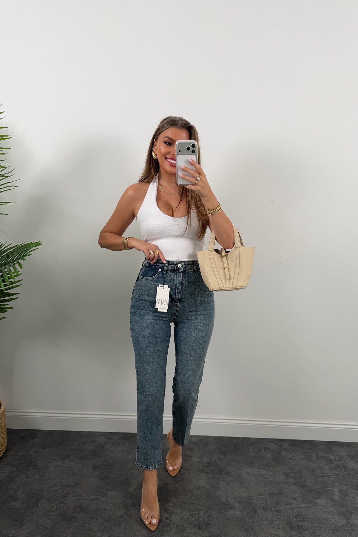 Premium Seri Kalem Paça Ütülü BF Jean 1019 VİNTAGE Mavi