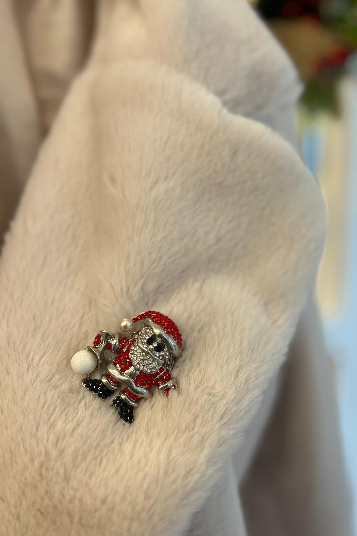 Yeni Yıl Noel Baba Broş