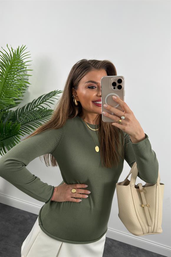 1. Sınıf Kalite Organik Kumaş Baharlık Basic Triko Çağla Yeşil