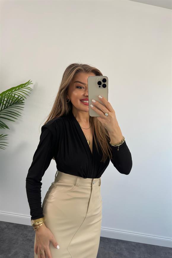 1. Sınıf Kalite Likralı Yumuşak Deri Midi Boy Kalem Etek Taş 