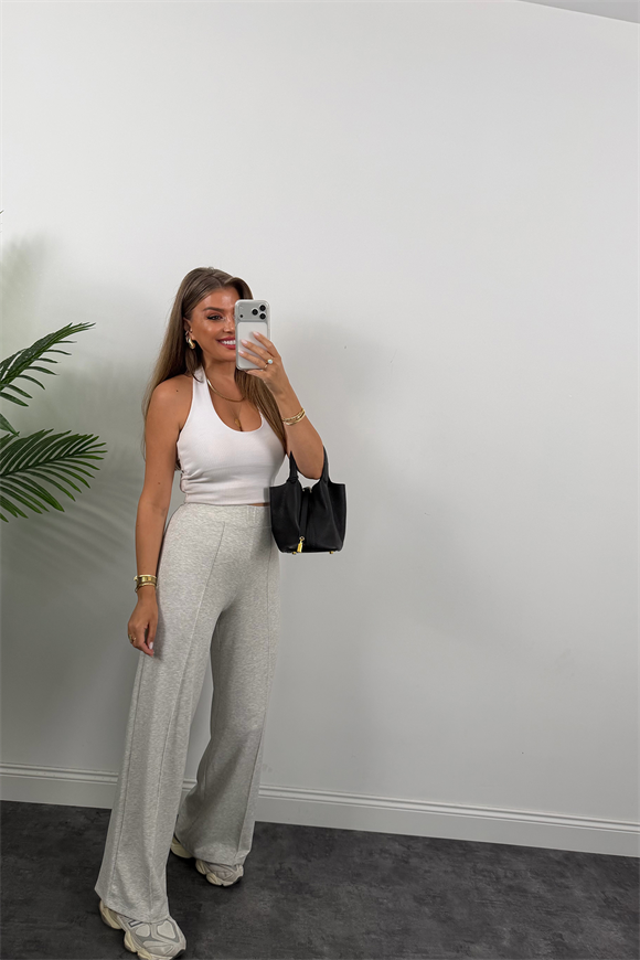 1. Sınıf Kalite İthal Model Kumaş Likralı Pantolon Gri 