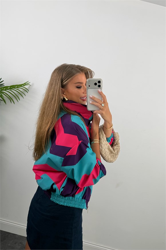 80 Ler Retro Bomber Ceket