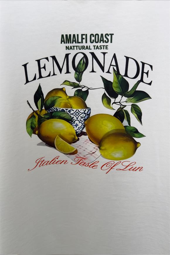 Amalfi İkonik Yaz Serisi %100 Pamuklu Tshirt