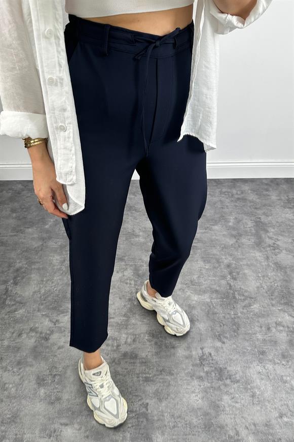 Beli Lastikli Mango Model Atlas Jogger Lacivert
