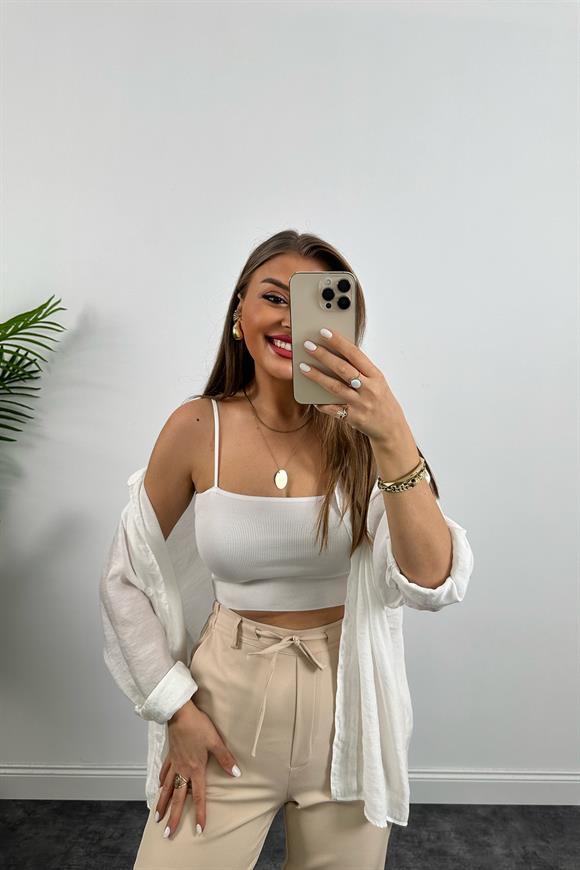 Beli Lastikli Mango Model Atlas Jogger Taş