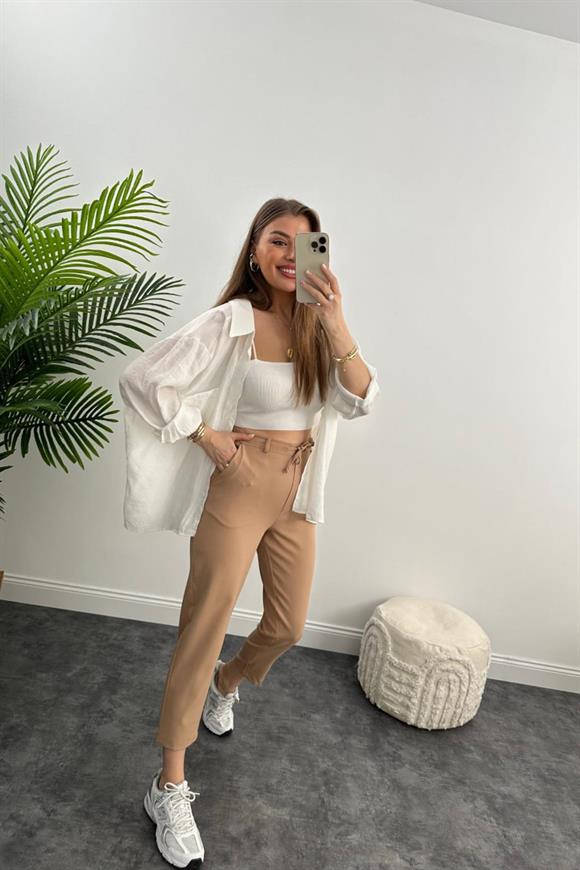 Beli Lastikli Mango Model Atlas Jogger Camel