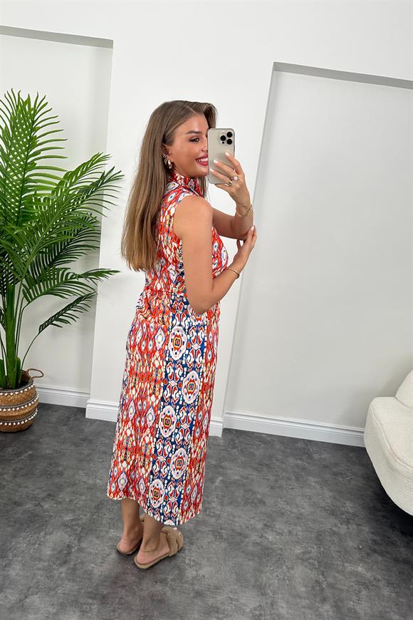 Etek Bluz Renkli Tasarım Takım