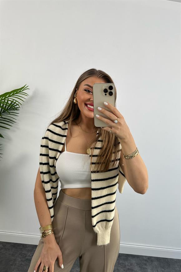 Lüx Kalite Oysh Modal Kumaş Çımalı Palazzo Açık Vizon