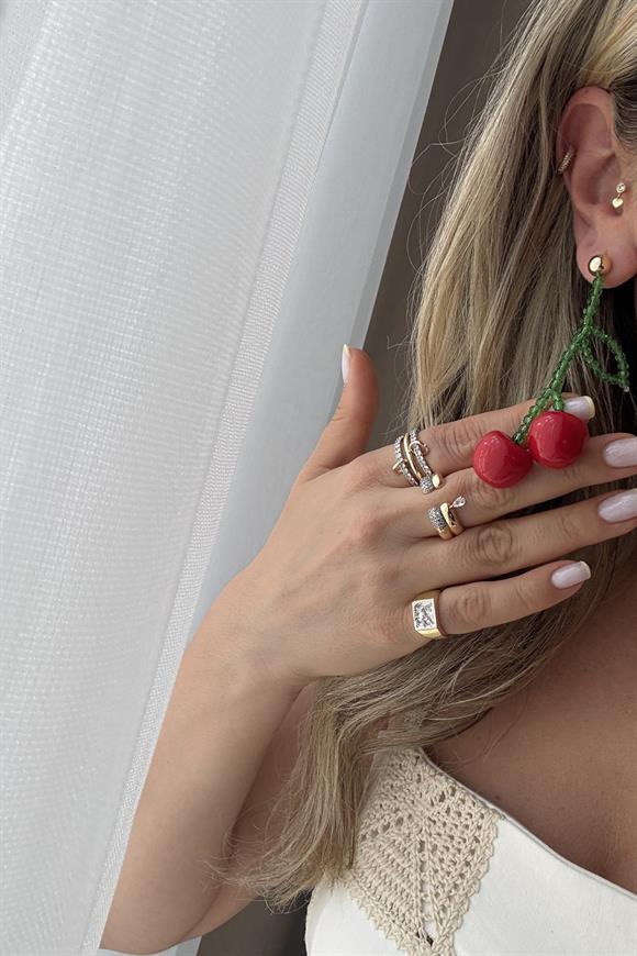 Marka Model Kiraz Küpe