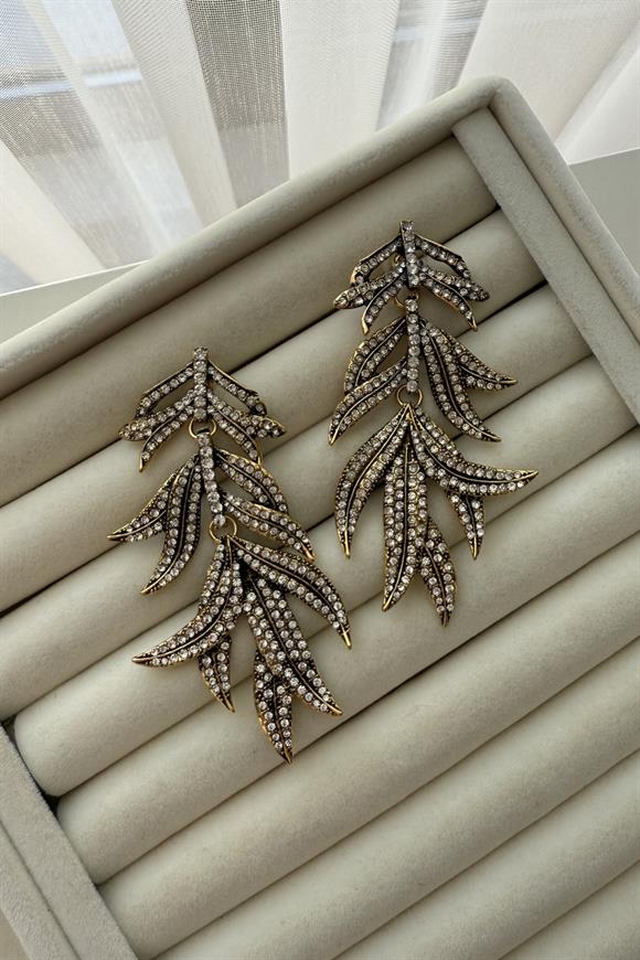 Marka Model Sallantılı Çiçek Küpe