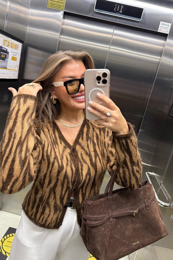 Massi Model Kaşmir Dokulu Yumoş Hırka