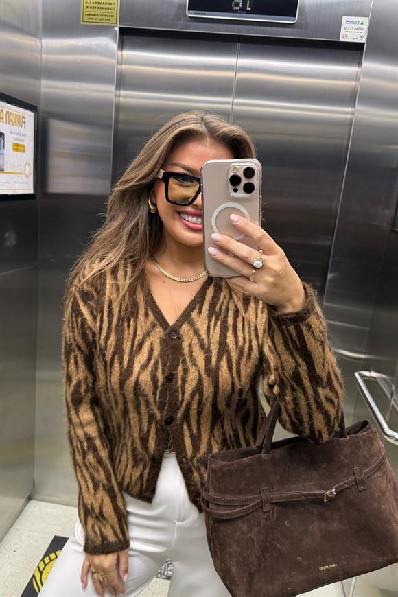 Massi Model Kaşmir Dokulu Yumoş Hırka