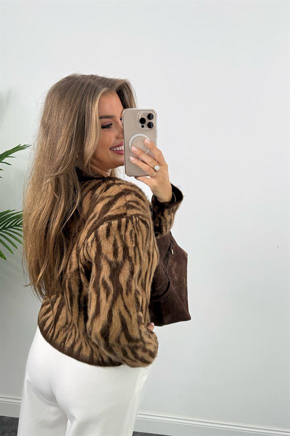 Massi Model Kaşmir Dokulu Yumoş Hırka