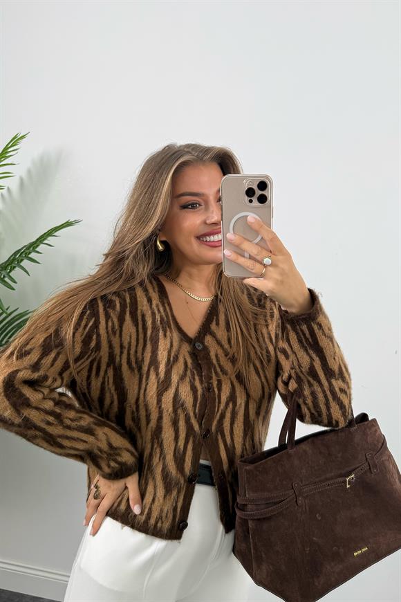 Massi Model Kaşmir Dokulu Yumoş Hırka