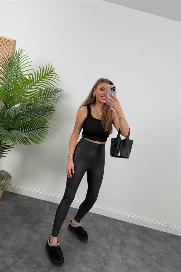 Massi Model Lüx Kalite Yumuşak Deri Şardonlu Tayt