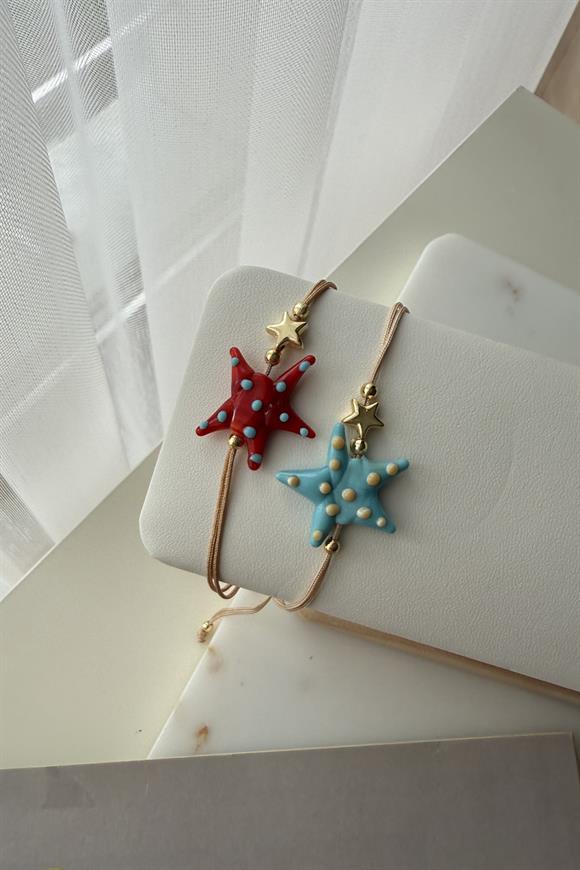 Murano El Yapımı Yıldız Bileklik