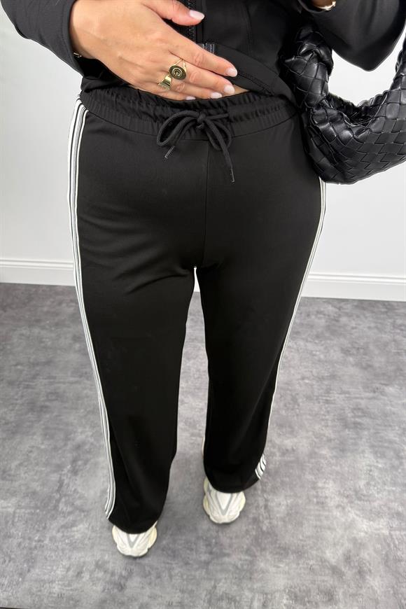 Ola Lüx Kalite Şeritli Likralı Eşofman Takımı