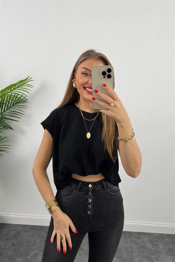 Orjinal Marka Likralı Toparlayıcı Düğmeli Skinny Jean Antrasit